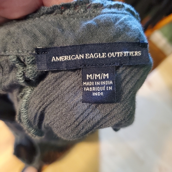 American Eagle Outfitters Green Lace Top - Picture 8 of 14